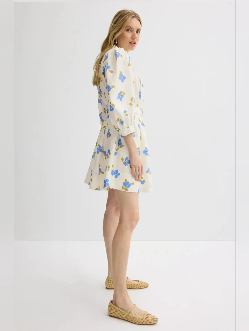 Kate Spade New York Painterly Bouquet Shirt Dress Women Size 2